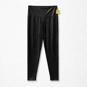 Black Vinyl Leggings XXL Woman’s